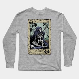 Death Card Long Sleeve T-Shirt